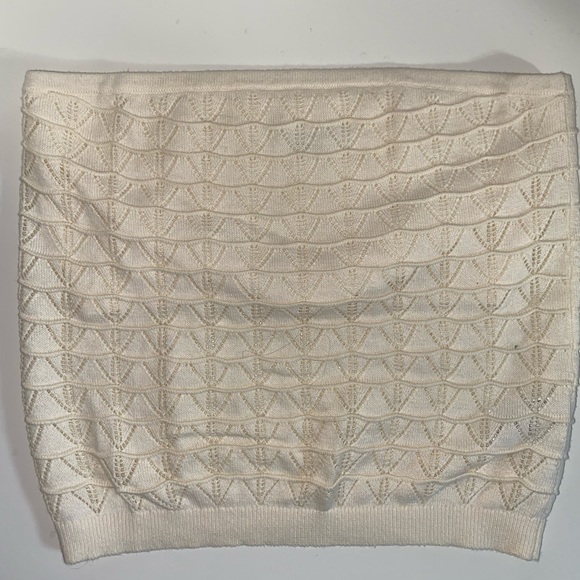 COPY - american eagle white tube top/crop top - Picture 1 of 2